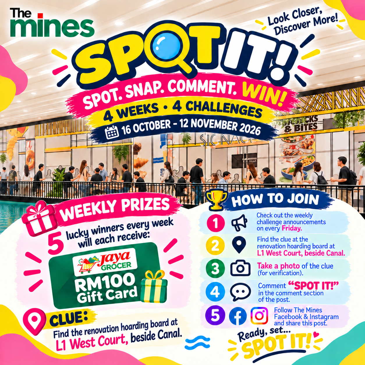 🔎 SPOT IT! Social Media Contest👀